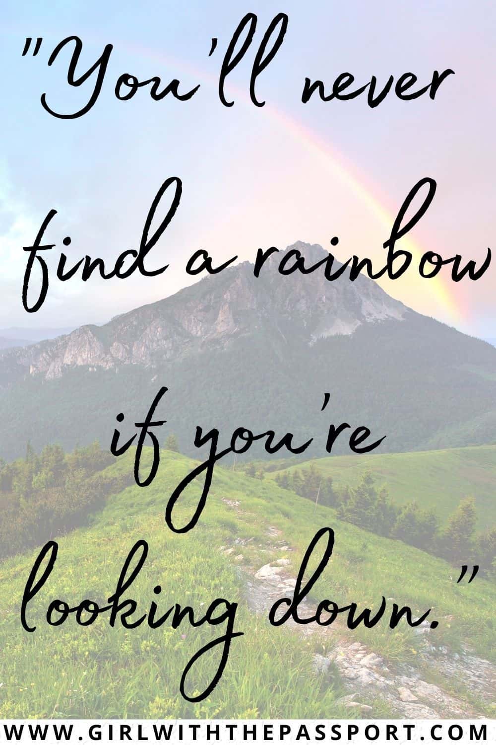 Best motivational rainbow quotes