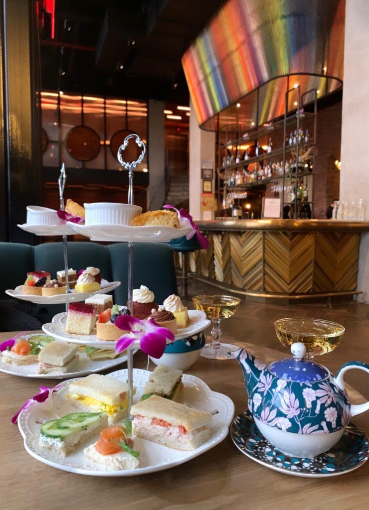 Afternoon tea at the Williamsburg Hotel. The best afternoon tea in NYC. 
