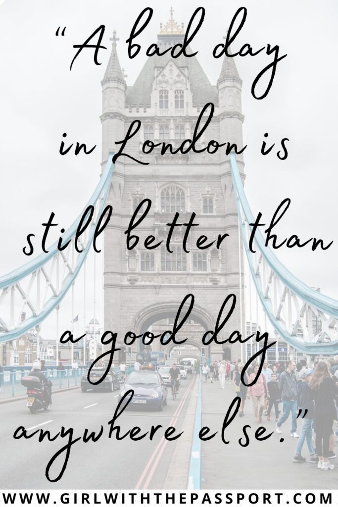 Best London captions for Instagram