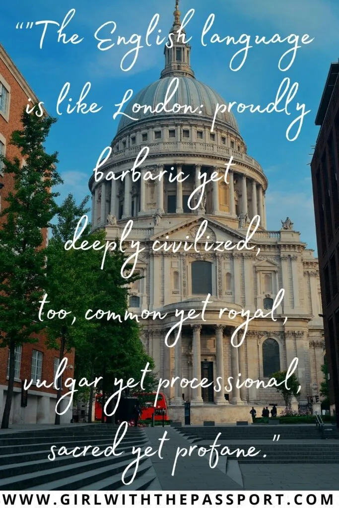 Long London captions for Instagram.