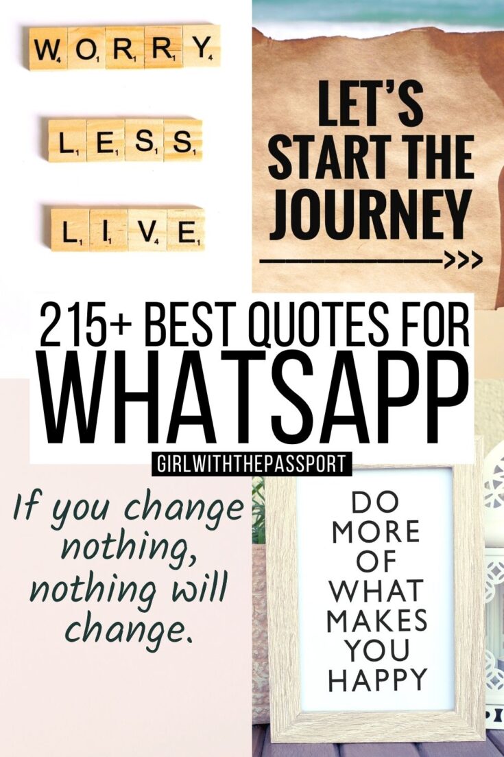 290 Amazing Quotes for WhatsApp Status Captions in 2024