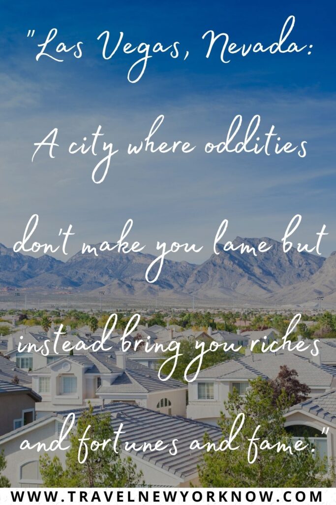 Best Las Vegas quotes for Instagram. 