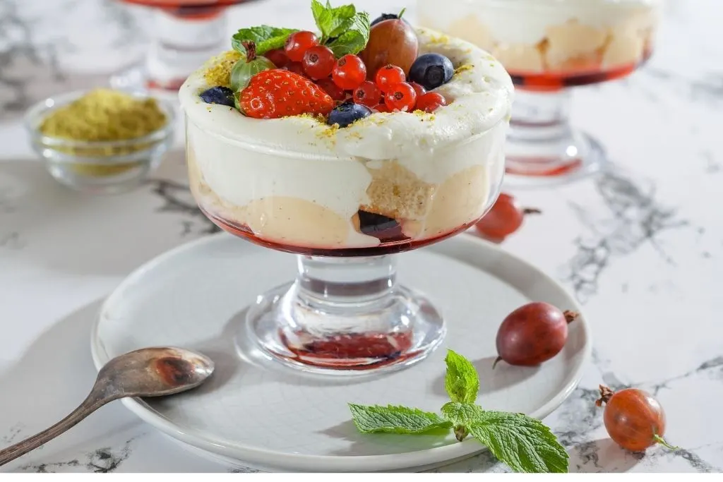 English Trifle is one of the best London desserts of them all. 