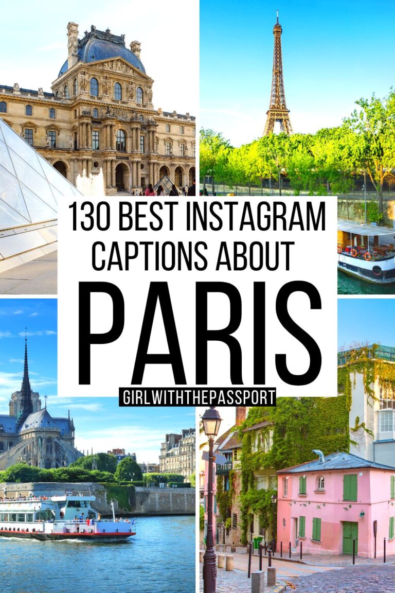 175 Epic And Amazing Paris Captions For Instagram 
