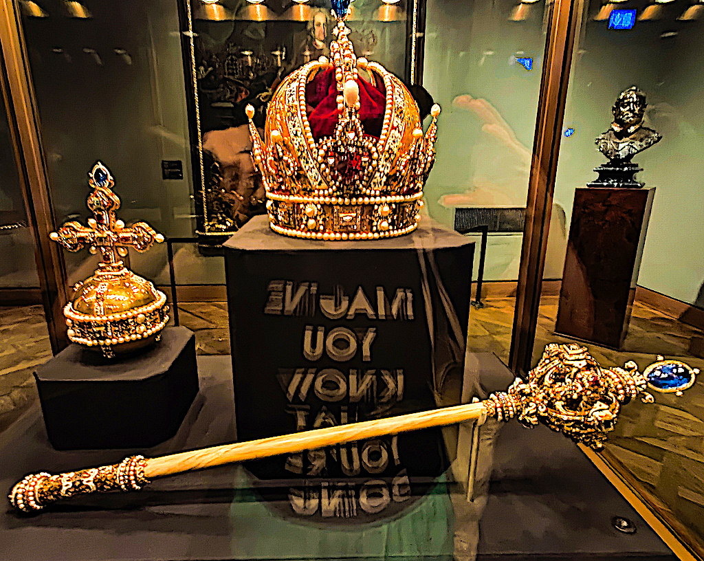 Crown Jewels at the Imperial treasurey. 