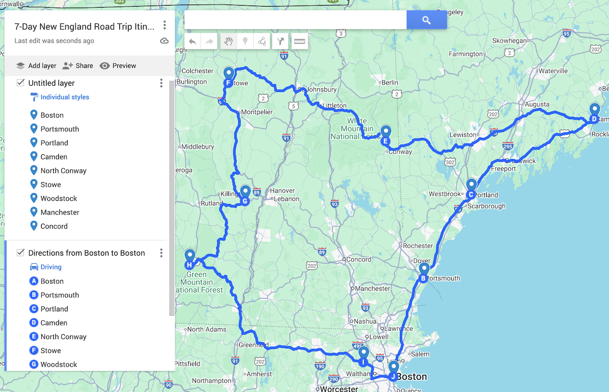 7-Day New England Road Trip Itinerary + Amazing Tips